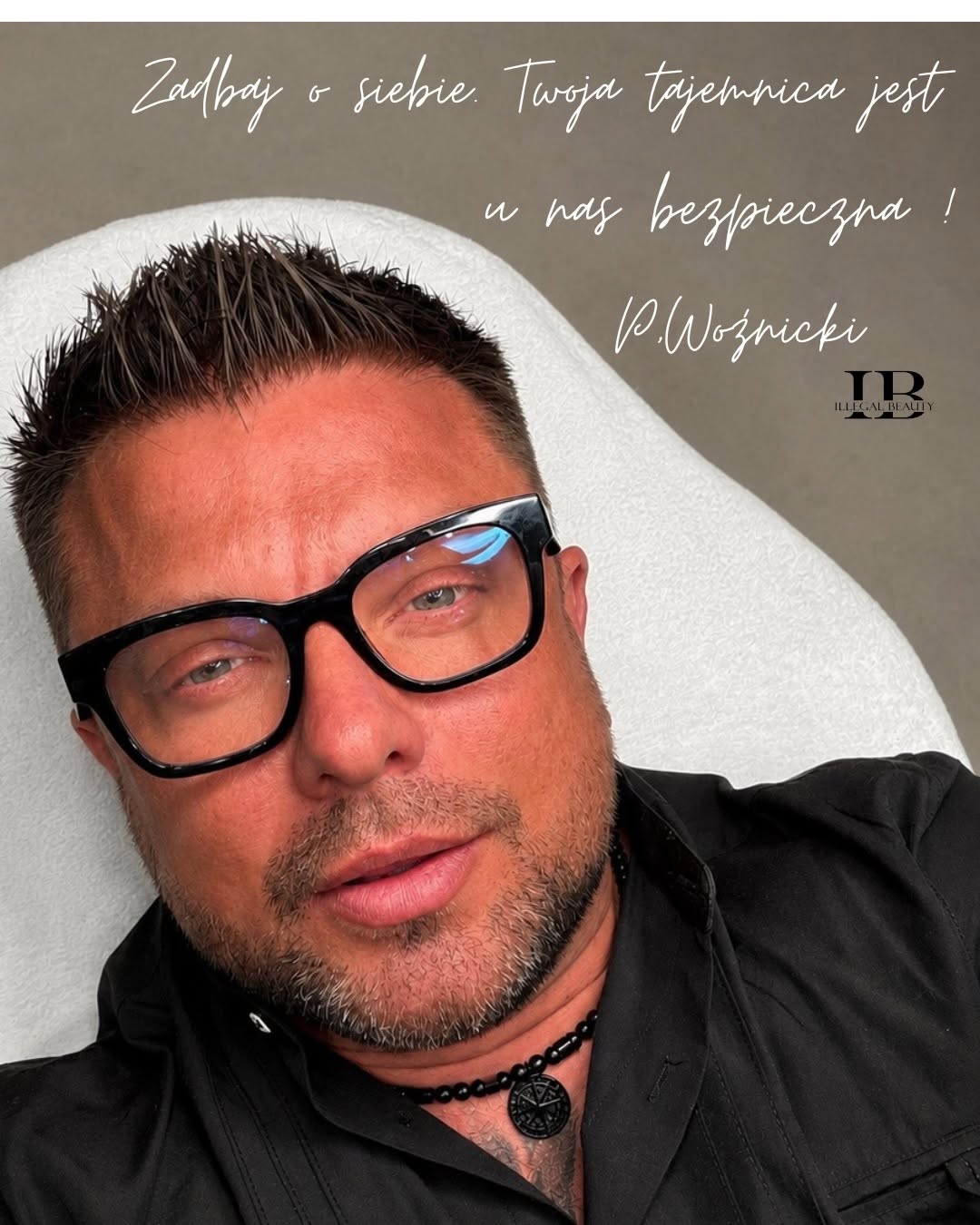 Tak, tak... to ja. Kilka chwil przed zabiegiem Jalupro Super Hydro. 😉