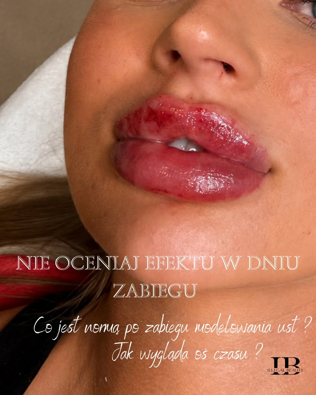 Spuchnięte usta po modelowaniu? Bez paniki! 💋